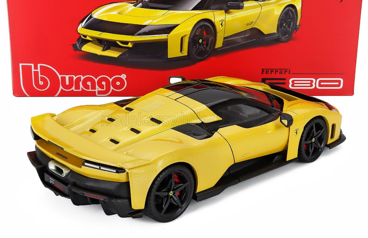 Ferrari F80 Gul 1:18