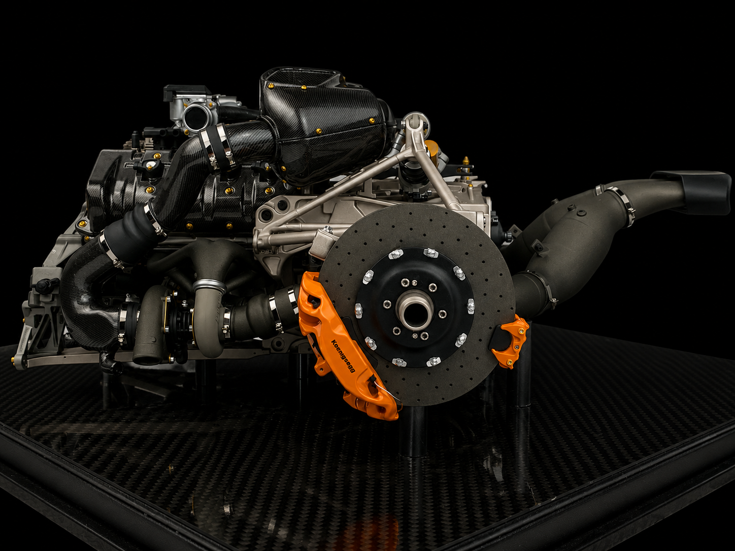 Koenigsegg Jeske Engine 1:6