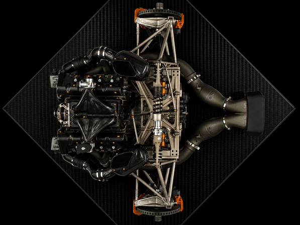 Koenigsegg Jeske Engine 1:6