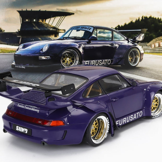 Porsche 911 993 RWB Furusato Sidney Hoffmann Coupe 1995 - Modellbil 1:18