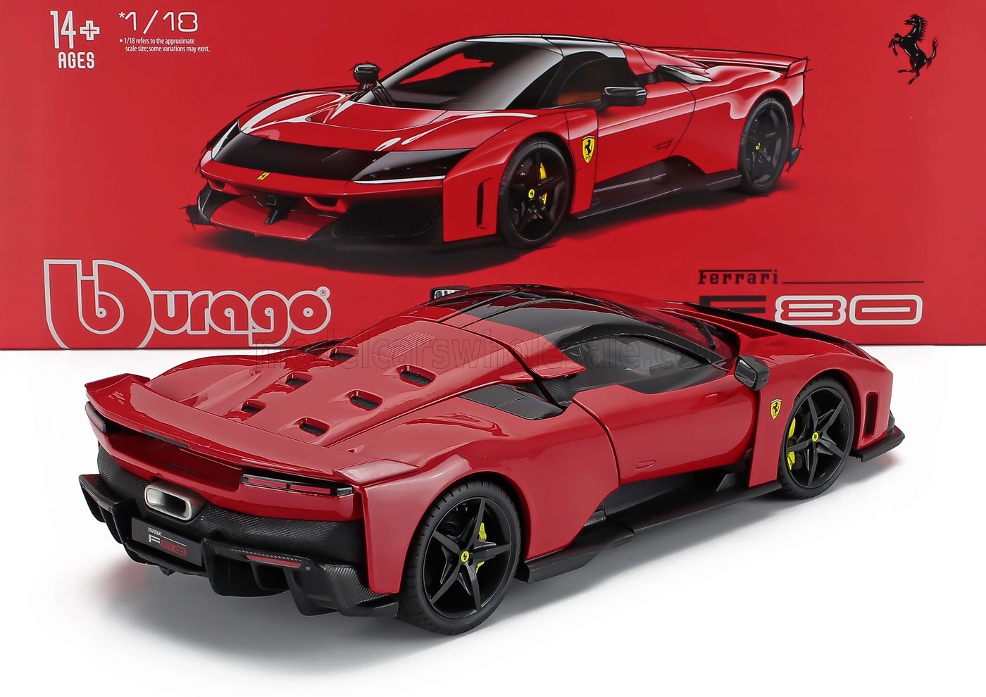 Ferrari F80 2024 Rød 1:18