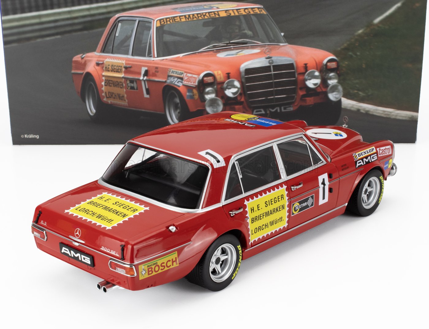 Mercedes Benz 300 SEL 1972 1:18