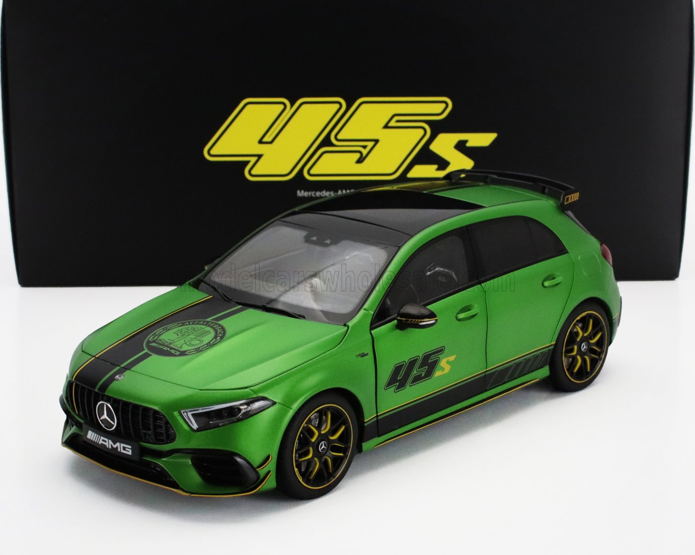 Mercedes A45S Grønn 1:18