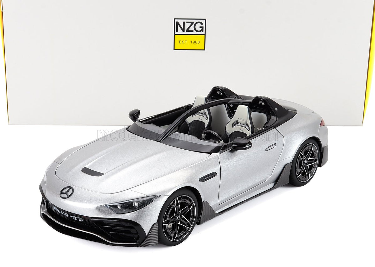 Mercedes SL Purespeed Sølv 1:18