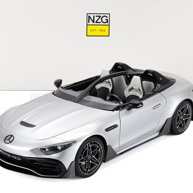 Mercedes SL Purespeed Sølv 1:18