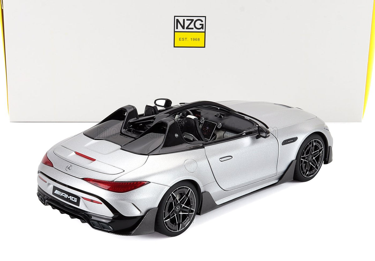 Mercedes SL Purespeed Sølv 1:18