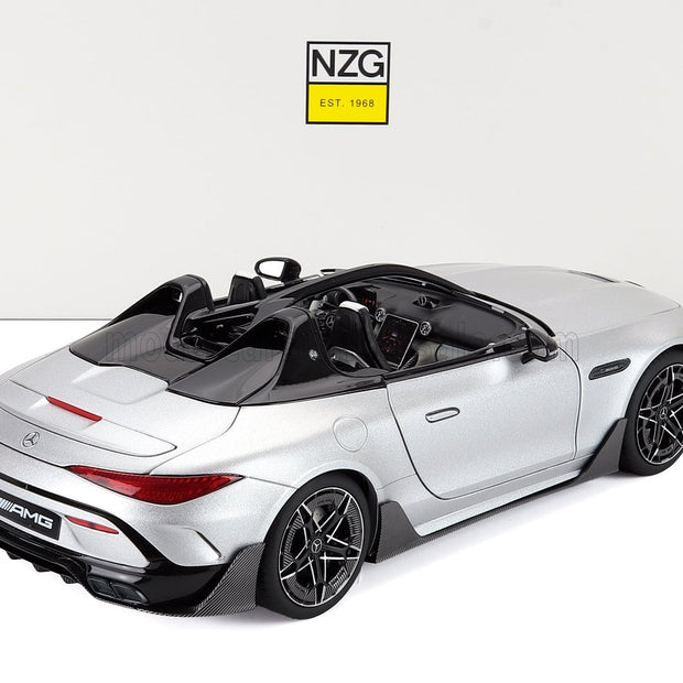 Mercedes SL Purespeed Sølv 1:18
