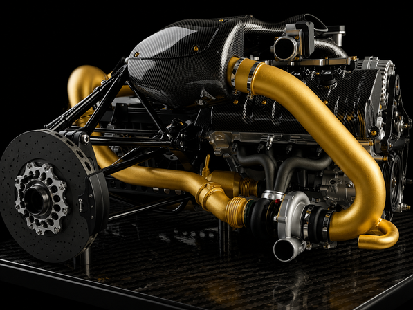 Koenigsegg One:1 Engine 1:6
