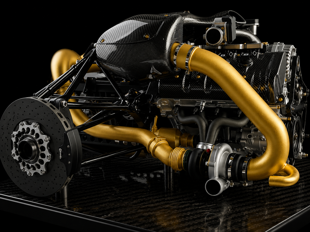 Koenigsegg One:1 Engine 1:6