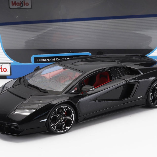 Lamborghini Countach 2021 Sort - Modellbil 1:18