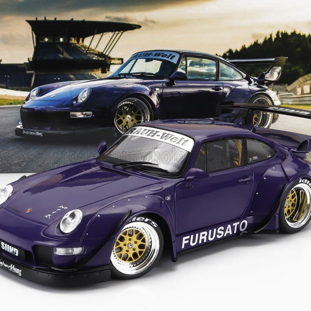 Porsche 911 993 RWB Furusato Sidney Hoffmann Coupe 1995 - Modellbil 1:18