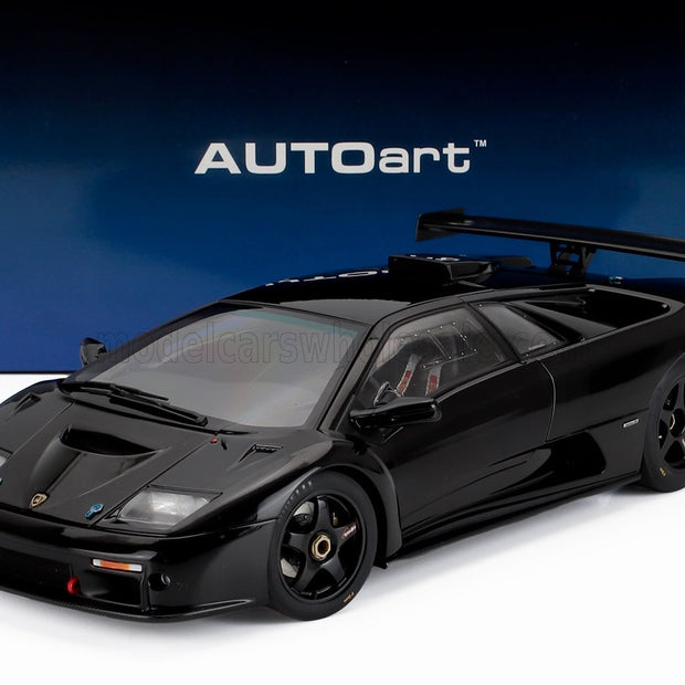 Lamborghini Diablo GTR 1999 Sort - Modellbil 1:18