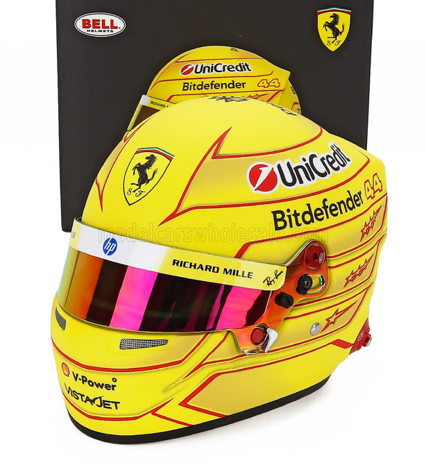 Ferrari Lewis Hamilton hjelm 1/2