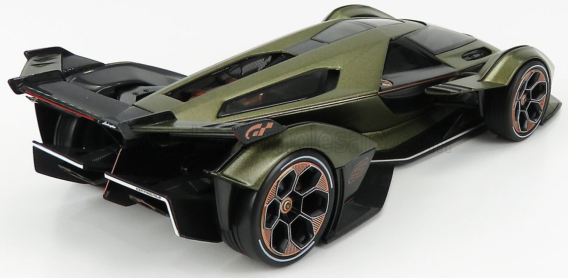 Lamborghini V12 Vision GT Grønn - Modellbil 1:18
