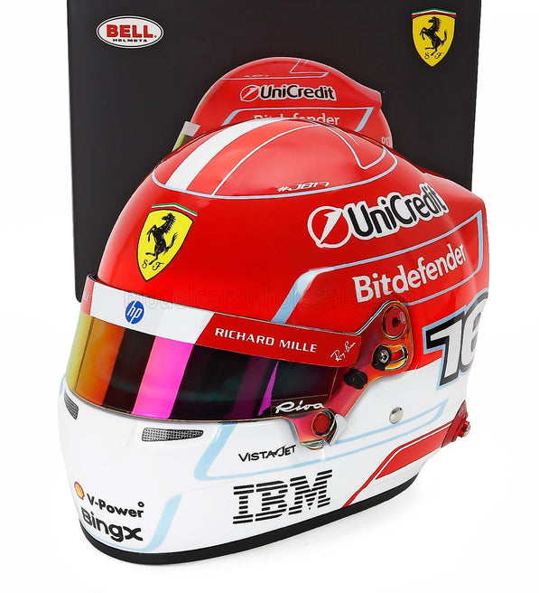 Ferrari Charles Leclerc hjelm 1/2