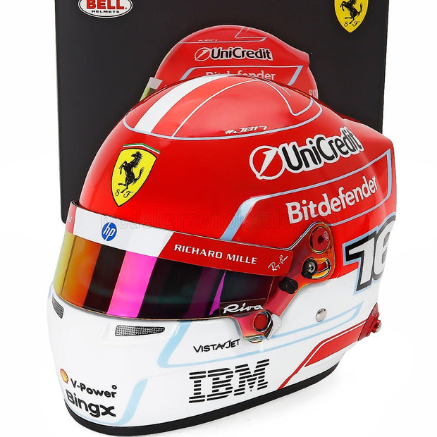 Ferrari Charles Leclerc hjelm 1/2