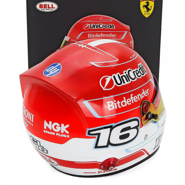 Ferrari Charles Leclerc hjelm 1/2