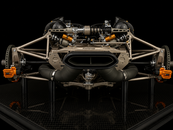 Koenigsegg Jeske Engine 1:6