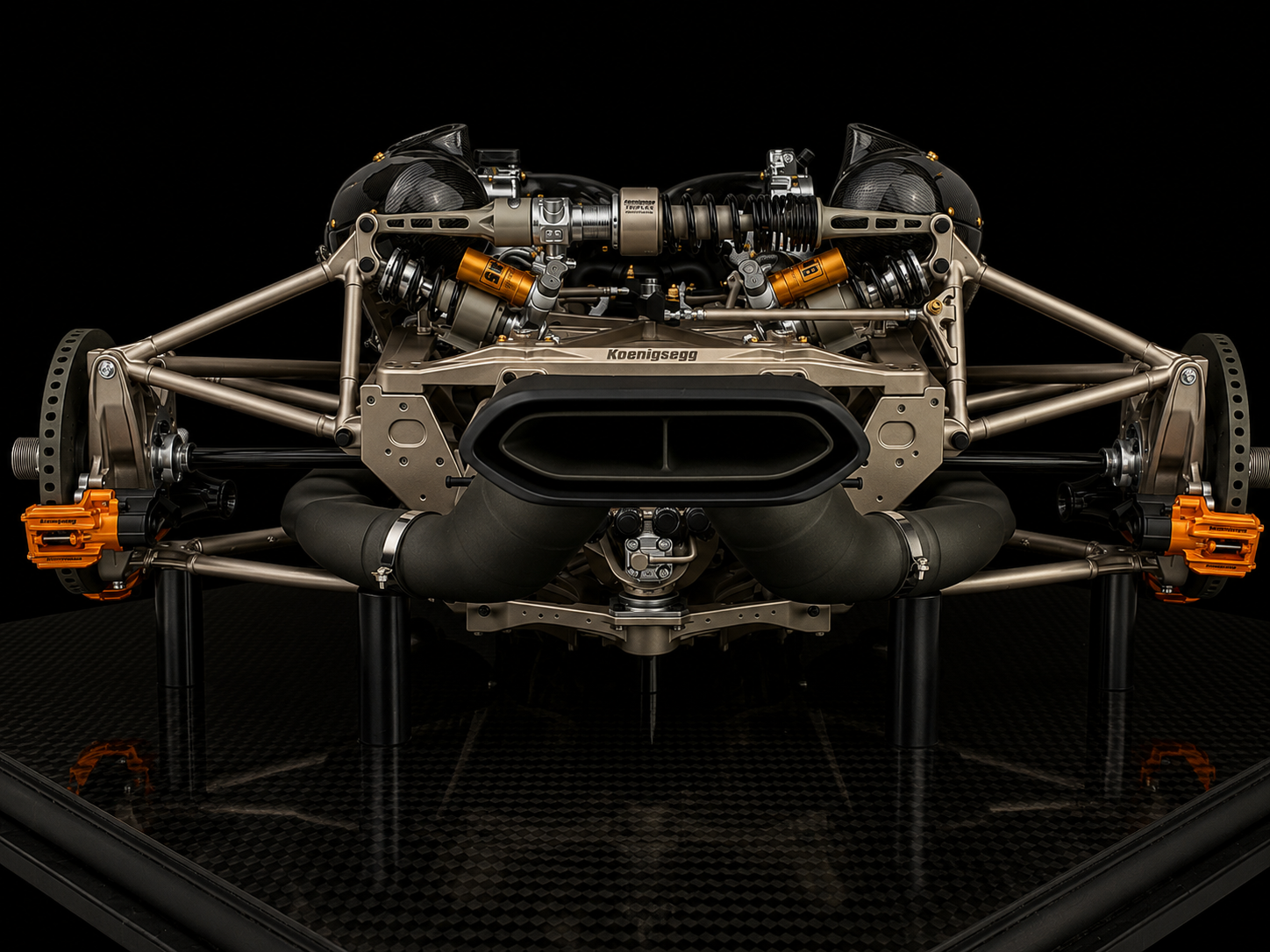 Koenigsegg Jeske Engine 1:6