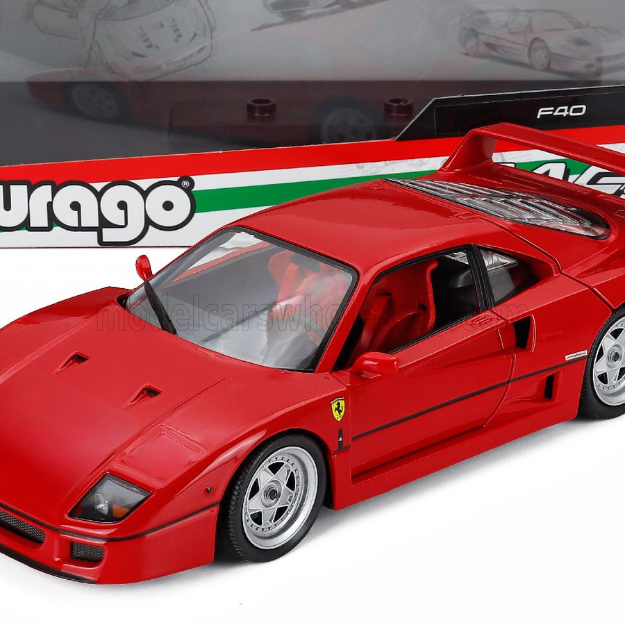 Ferrari F40 Rød 1:18