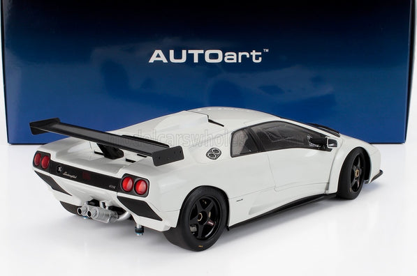 Lamborghini Diablo GTR 1999 Hvit 1:18