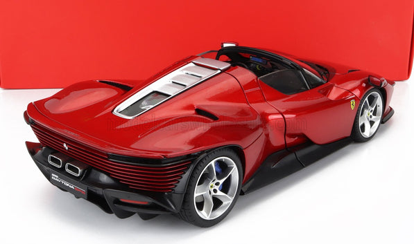 Ferrari Daytona SP3 Open Roof Rød - Modellbil 1:18