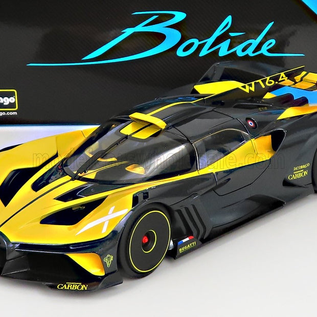 Bugatti Bolide Gul - Modellbil 1:18