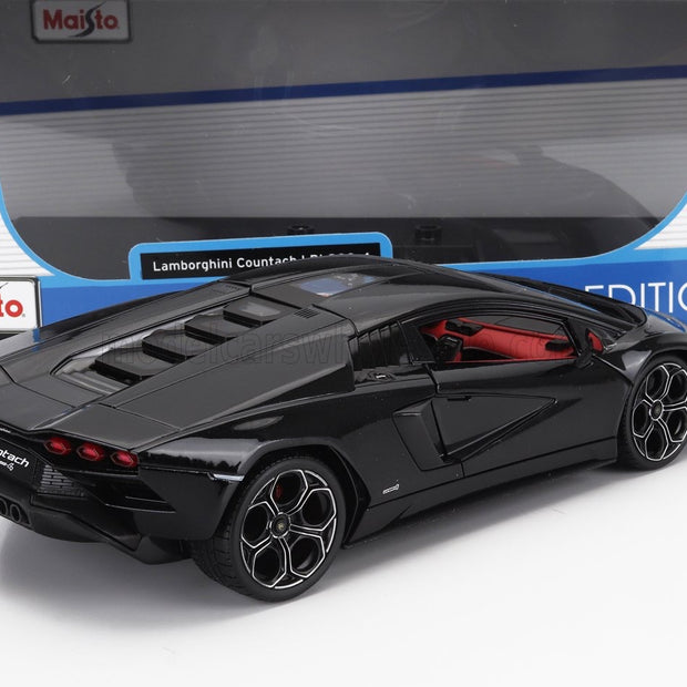 Lamborghini Countach 2021 Sort - Modellbil 1:18
