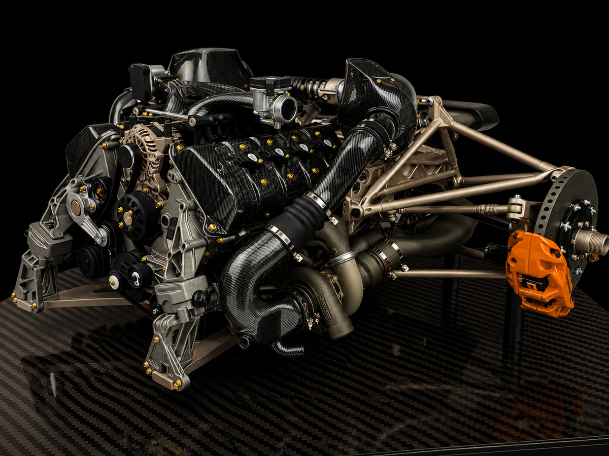 Koenigsegg Jeske Engine 1:6