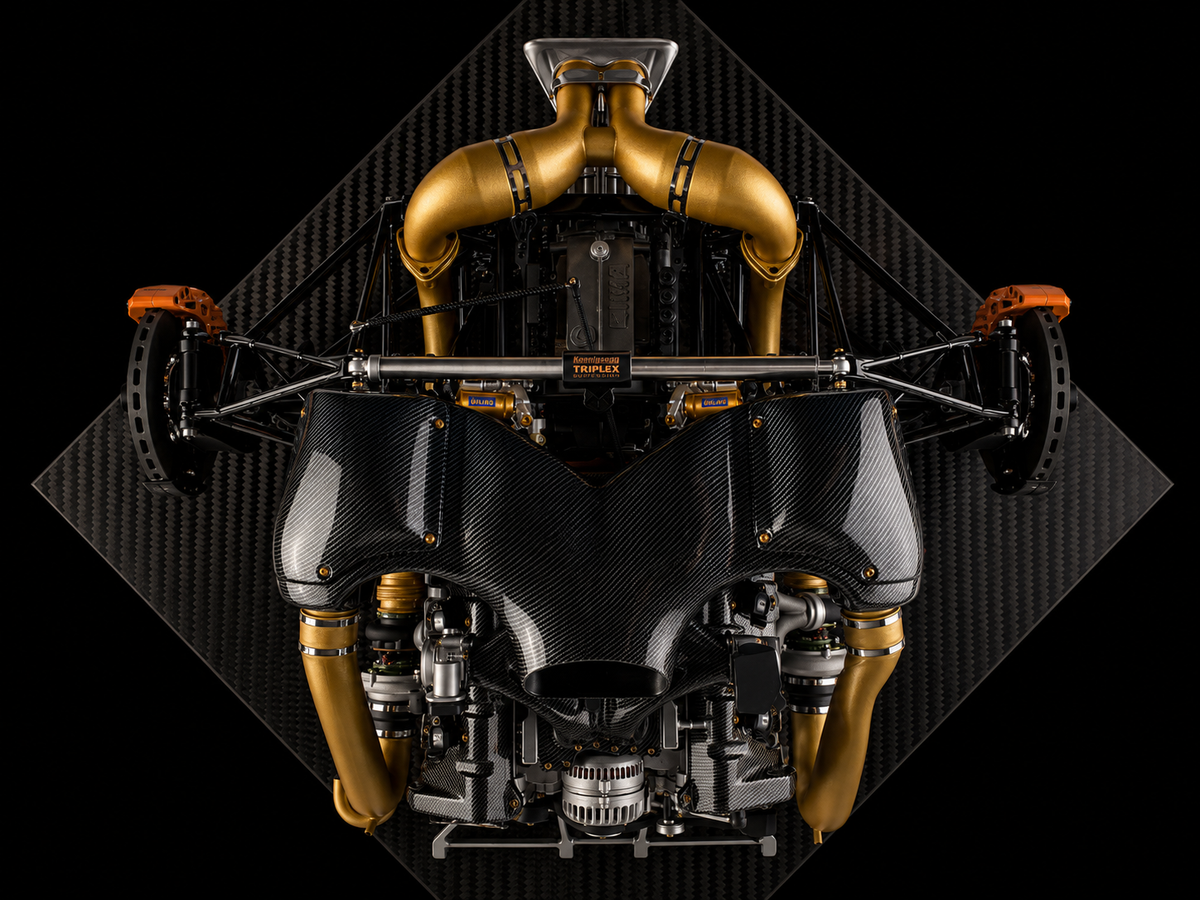 Koenigsegg One:1 Engine 1:6
