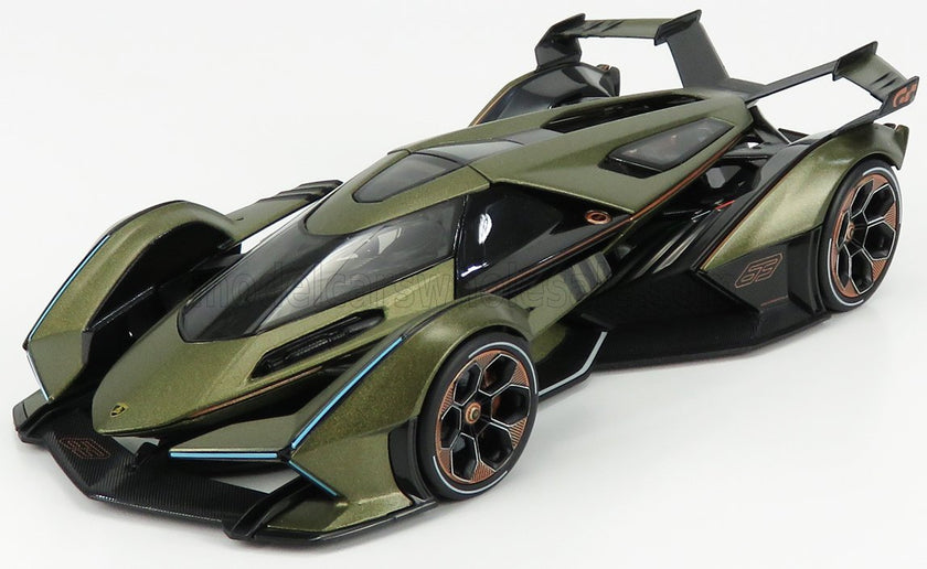 Lamborghini V12 Vision GT Grønn - Modellbil 1:18