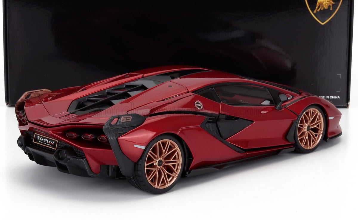 Lamborghini Sian Rød 1:18