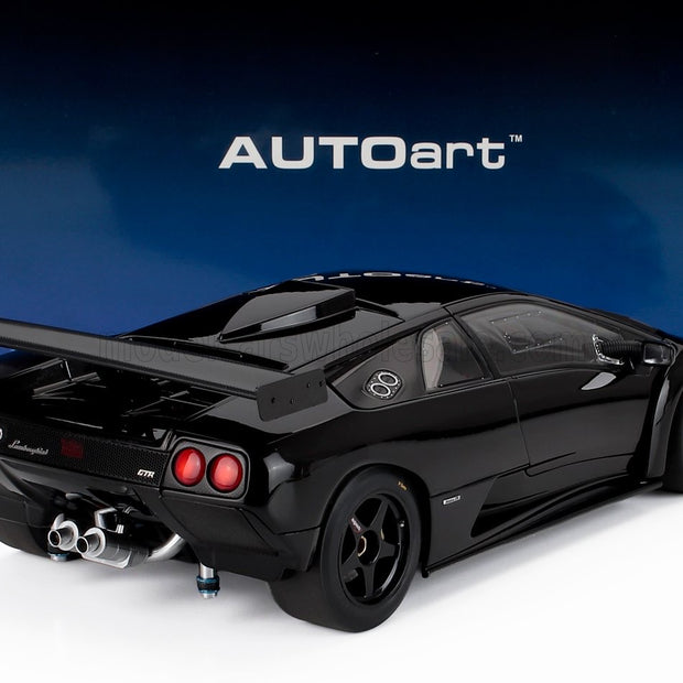 Lamborghini Diablo GTR 1999 Sort - Modellbil 1:18