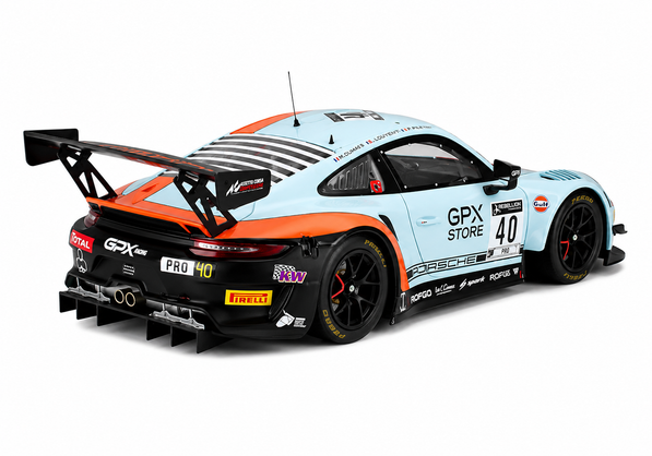 Porsche 911 991-2 GT3 4.0L TEAM GPX Racing GULF N 40 24H SPA 2020