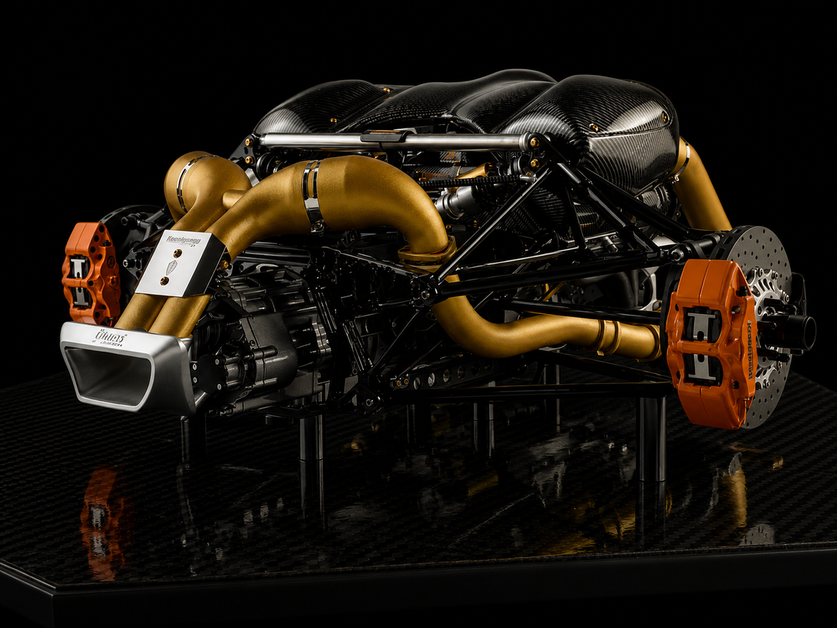 Koenigsegg One:1 Engine 1:6