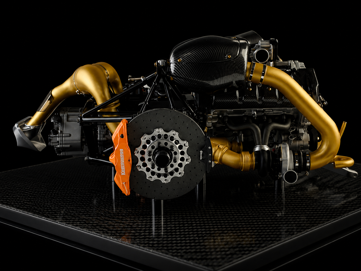 Koenigsegg One:1 Engine 1:6