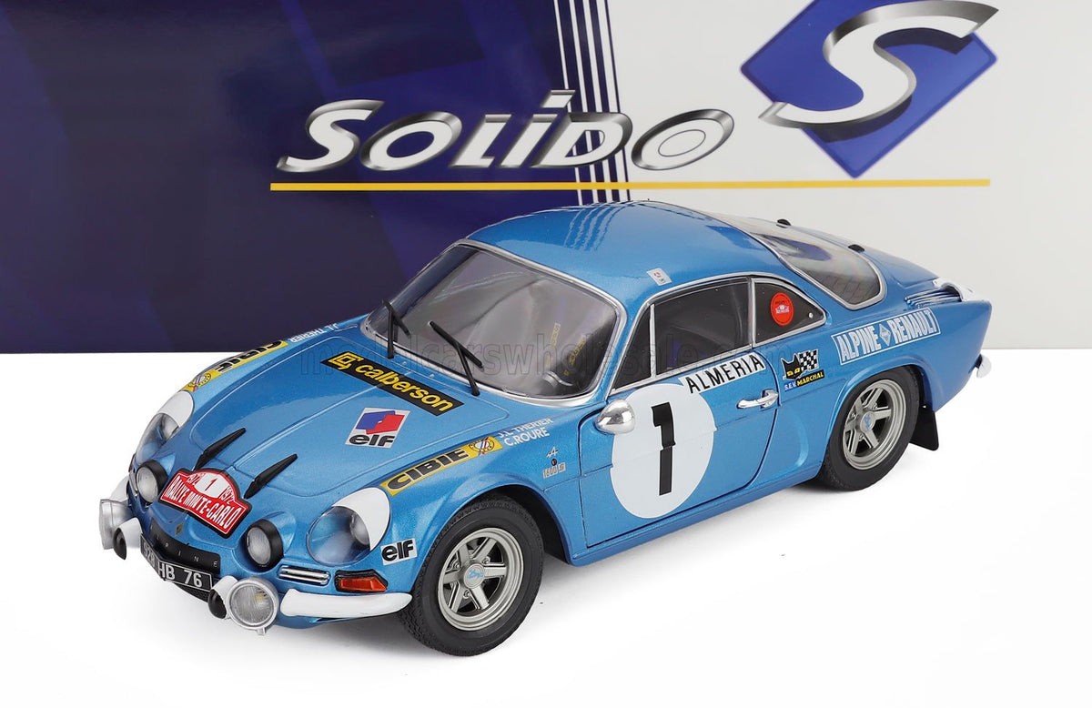 Renault Alpine A110 1600s Rally Monte-Carlo 1972 - Modellbil 1:18