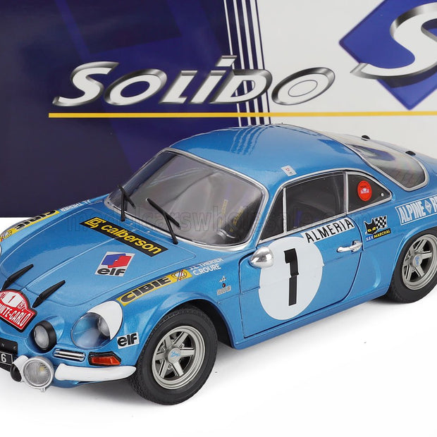 Renault Alpine A110 1600s Rally Monte-Carlo 1972 - Modellbil 1:18