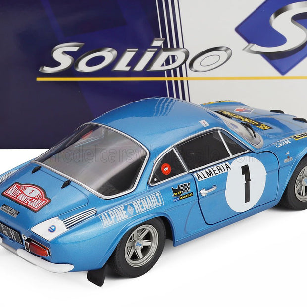 Renault Alpine A110 1600s Rally Monte-Carlo 1972 - Modellbil 1:18