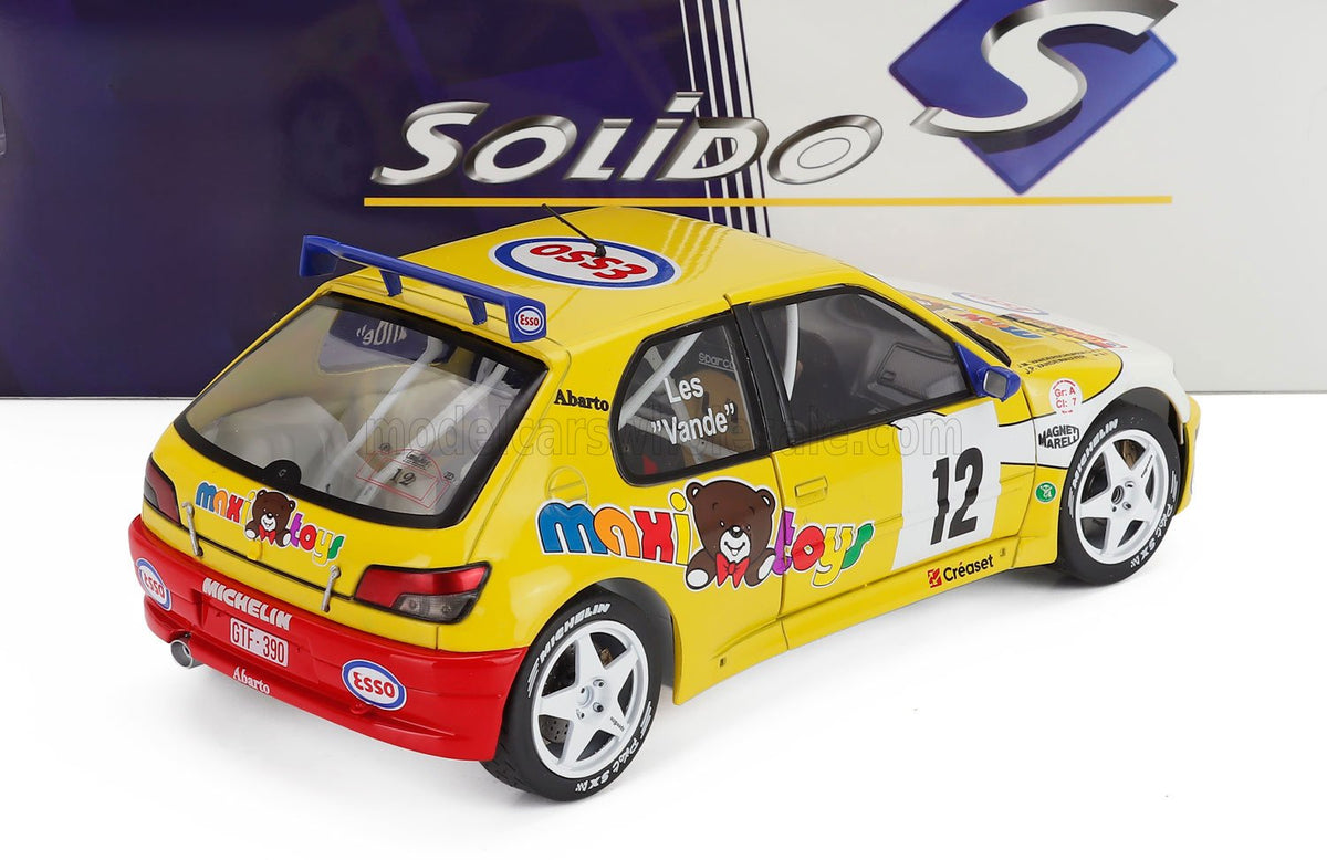Peauguet 306 MAXI Rally Condroz 1997 - Modellbil 1:18