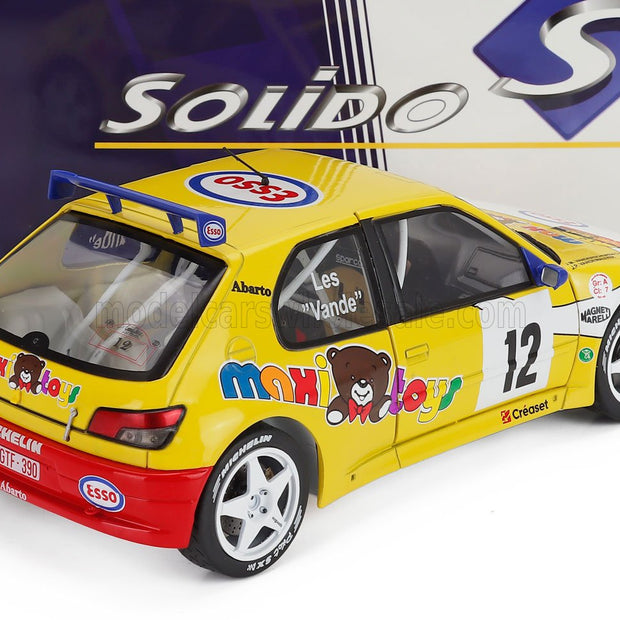 Peauguet 306 MAXI Rally Condroz 1997 - Modellbil 1:18