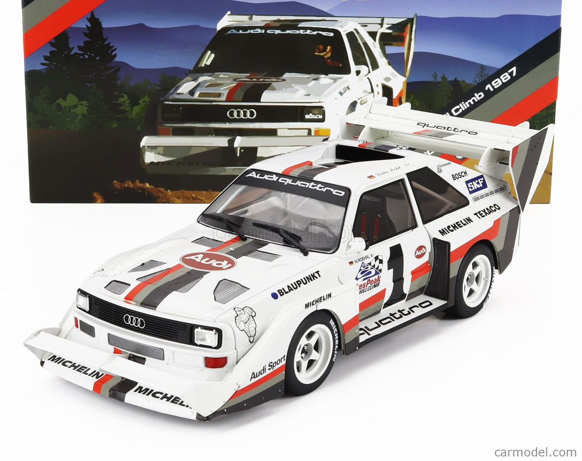 Audi Quattro S1 E2 1987 - Modellbil 1:18