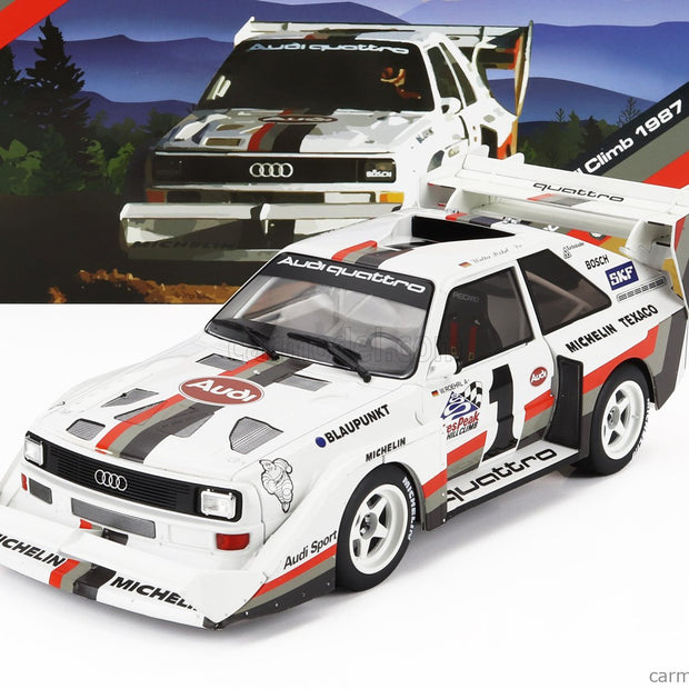 Audi Quattro S1 E2 1987 - Modellbil 1:18