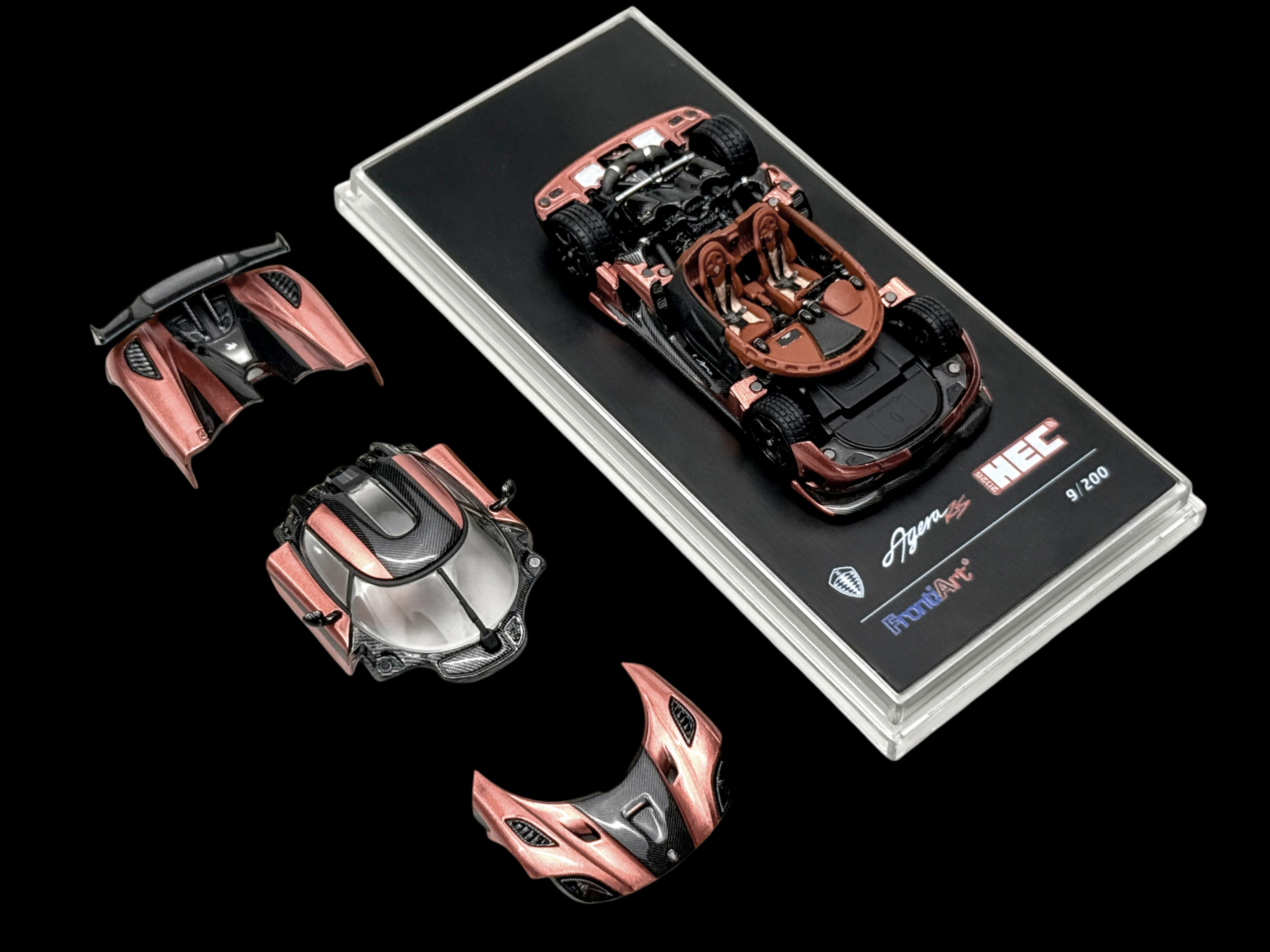 Koenigsegg Agera RS Taipai Gold 1:64