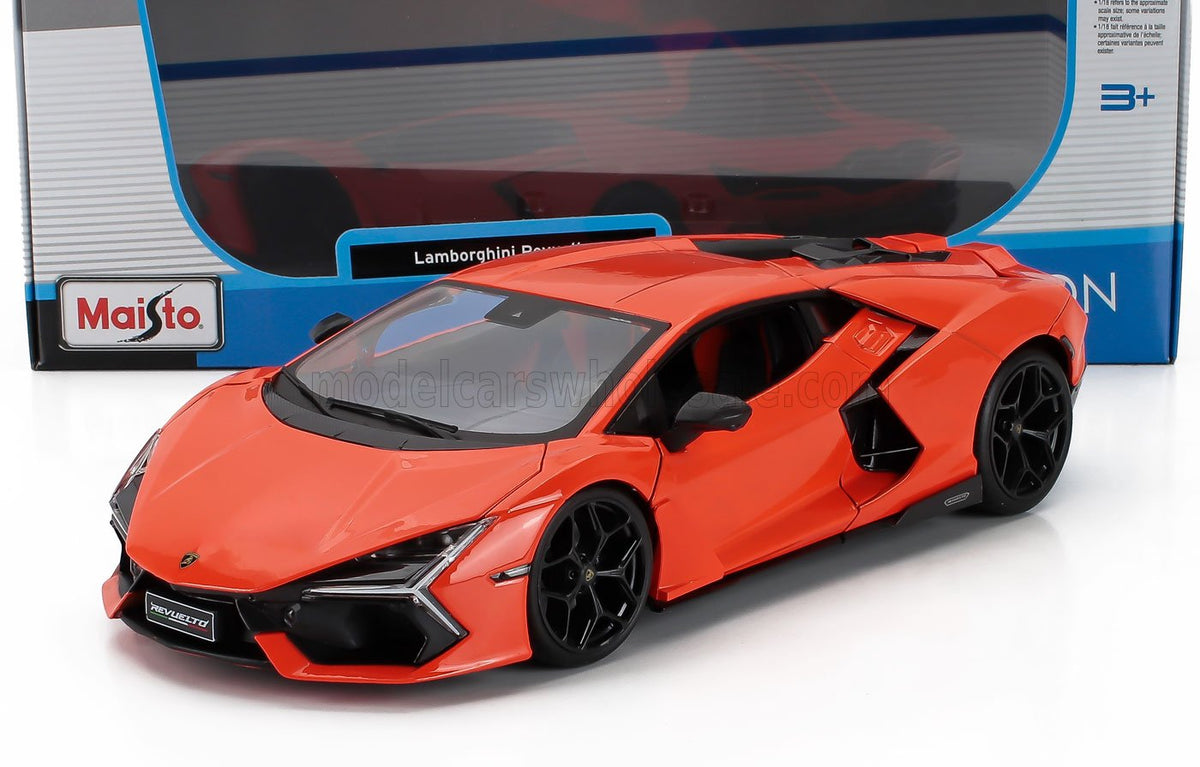 Lamborghini Revuelto Oransje 1:18