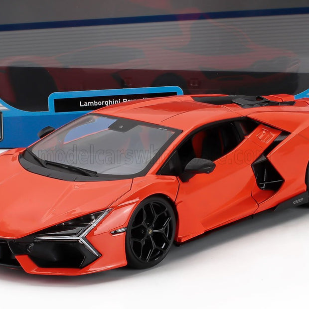 Lamborghini Revuelto Oransje - Modellbil 1:18